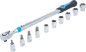Preview: Drehmomentschlüssel-Satz | Abtrieb Innenvierkant 12.5 mm (1/2") | 40 - 200 Nm | 11-tlg. BGS 2865