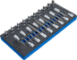 Preview: Bit-Einsatz-Satz | Antrieb Innenvierkant 12.5 mm (1/2") | T-Profil (für Torx) | 26-tlg. BGS 4119