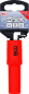 Preview: VDE-Steckschlüssel-Einsatz Sechskant | Antrieb Innenvierkant 12.5 mm (1/2") | SW 11 mm BGS 72061