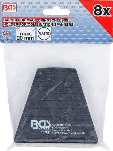 Halter für Maul-/Ringschlüssel | 8 Auflagen BGS 1175