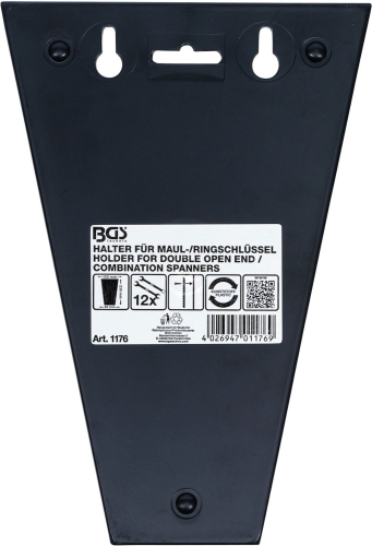 Halter für Maul-/Ringschlüssel | 12 Auflagen BGS 1176