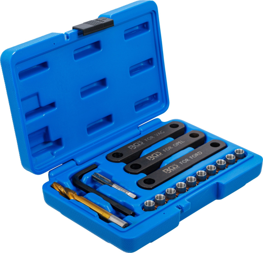 Reparatur-Satz für Bremsgewinde | M9 x 1.25 mm | 16-tlg. BGS 148