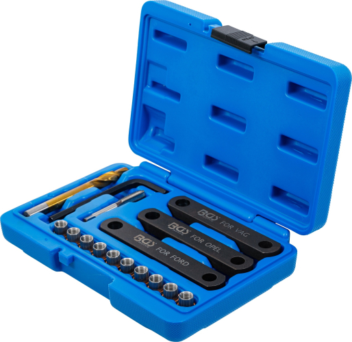 Reparatur-Satz für Bremsgewinde | M9 x 1.25 mm | 16-tlg. BGS 148
