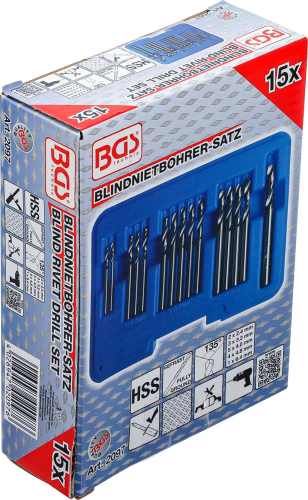 Blindnietbohrer-Satz BGS 2097