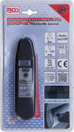 Digitaler Reifendruckprüfer BGS 2101