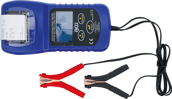 Digitaler Batterie- und Ladesystem-Tester | mit Drucker BGS 2133