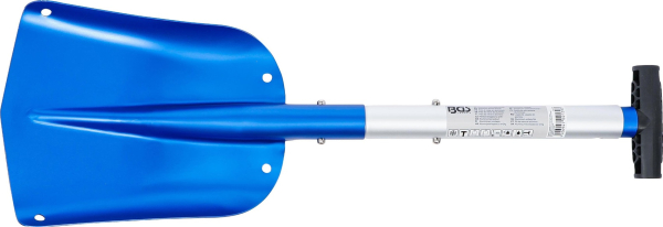 Aluminium-Schneeschaufel | mit steckbarem Schnellverschluss-Stiel BGS 2139