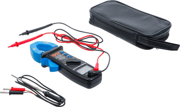 Digital-Multimeter mit Zange für Gleich- und Wechselstrom BGS 2202