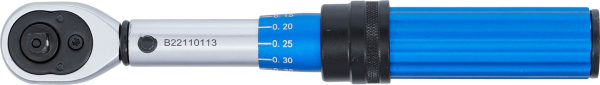 Drehmomentschlüssel | Abtrieb Außenvierkant 6.3 mm (1/4") | 1 - 6 Nm BGS 2824