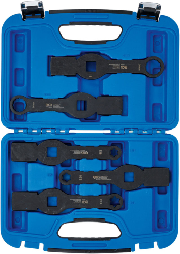 Schlag-Ringschlüssel-Satz | Zwölfkant / E-Profil (für Torx) | 5-tlg. BGS 35310