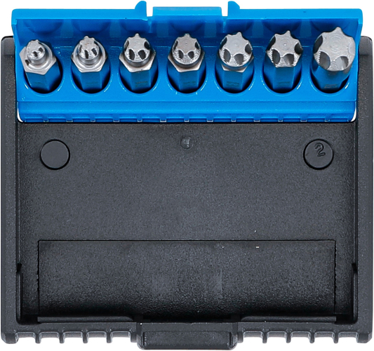 Schraubenausdreher-Satz | für defektes T-Profil (für Torx) T10 - T40 | 7-tlg. BGS 5284