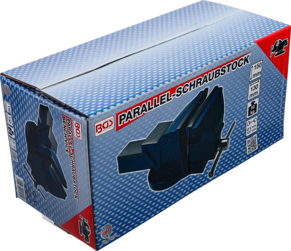 Parallel-Schraubstock | 150 mm Spannbacken BGS 59270