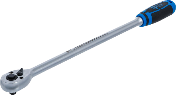 Umschaltknarre | extra lang | Abtrieb Außenvierkant 6.3 mm (1/4") | 300 mm BGS 635