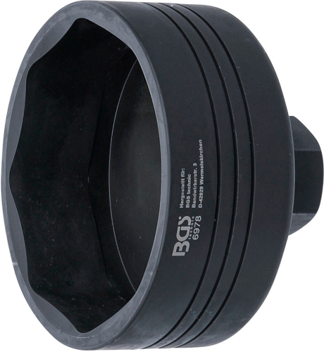 Achsmuttern-Schlüssel | 8-kant | für BPW 12 t Achsen | SW 109 mm BGS 6978