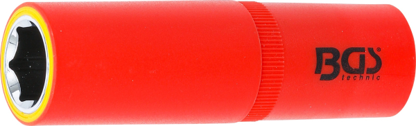 VDE-Steckschlüssel-Einsatz Sechskant | Antrieb Innenvierkant 12.5 mm (1/2") | SW 16 mm BGS 72066