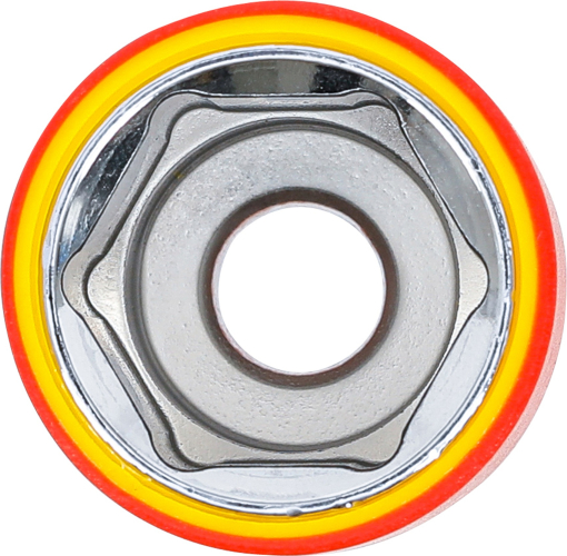VDE-Steckschlüssel-Einsatz Sechskant | Antrieb Innenvierkant 12.5 mm (1/2") | SW 24 mm BGS 72074