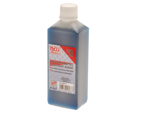 Kontrastmittel für Lecksucher / Lecktester | 250 ml | für Art. 8037 BGS 8037-1