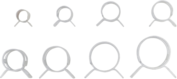 Federband-Schlauchschellen-Sortiment | 80-tlg. BGS 9475