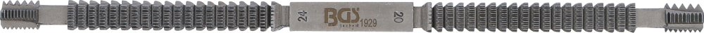 Gewindefeile | für Innen-/Außengewinde | Whitworth 10 - 24 BGS 1929