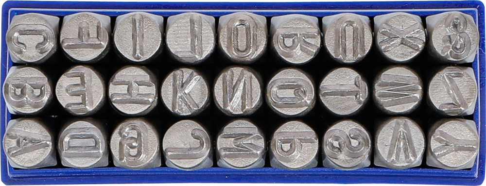 Einschlagbuchstaben | 8 mm BGS 2034