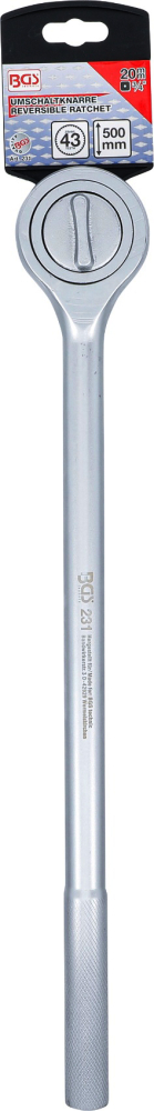 Umschaltknarre | Abtrieb Außenvierkant 20 mm (3/4") BGS 231