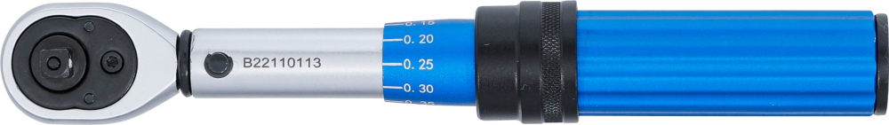 Drehmomentschlüssel | Abtrieb Außenvierkant 6.3 mm (1/4") | 1 - 6 Nm BGS 2824