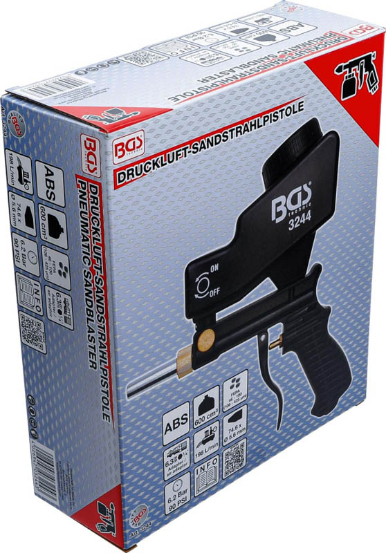 Druckluft-Sandstrahlpistole BGS 3244