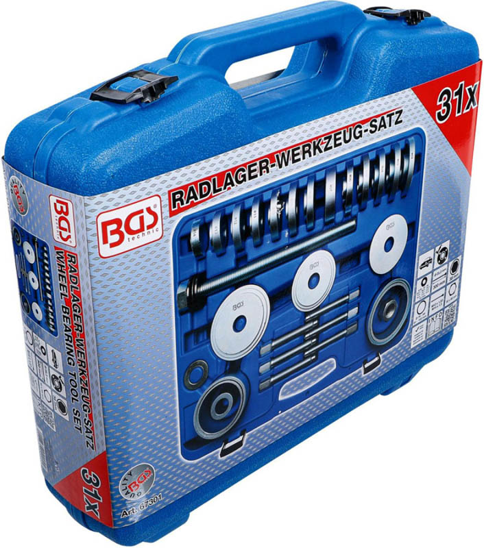 Radlager-Werkzeug-Satz | 31-tlg. BGS 67301
