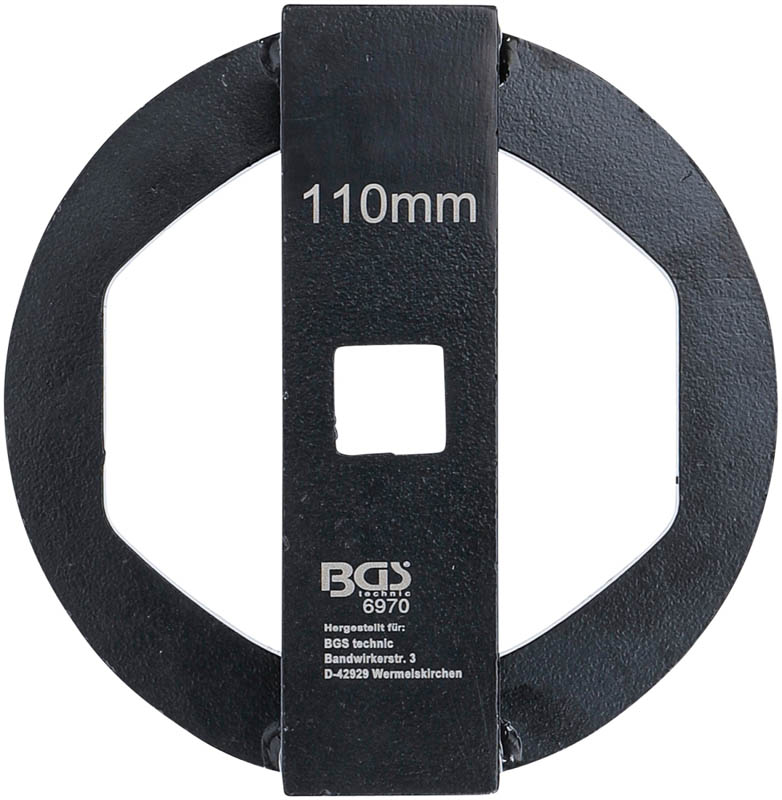 Achsmuttern-/Radkapsel-Schlüssel | für BPW-Achsen | SW 110 mm BGS 6970