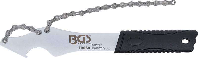 Kettenpeitsche mit Hakenschlüssel BGS 70060