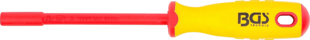 VDE-Steckschlüssel-Schraubendreher | Sechskant | SW 4 mm | Klingenlänge 125 mm BGS 71083