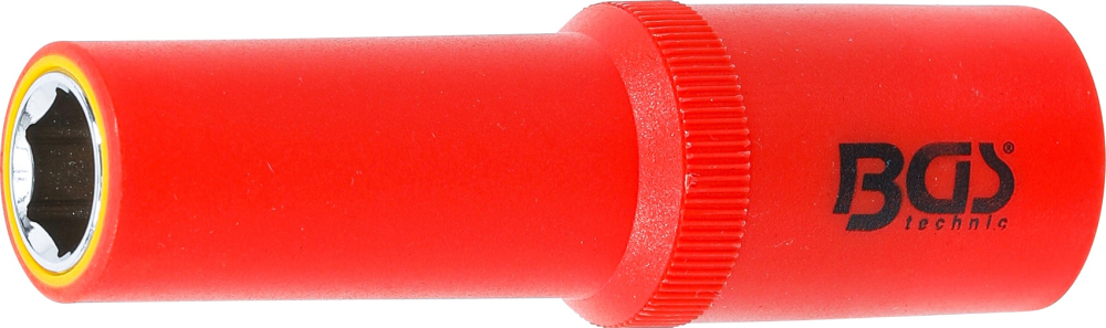 VDE-Steckschlüssel-Einsatz Sechskant | Antrieb Innenvierkant 12.5 mm (1/2") | SW 12 mm BGS 72062