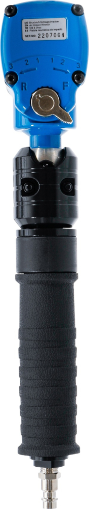 Druckluft-Schlagschrauber | abgewinkelt | mit dreh- und neigbarem Kopf | 12.5 mm (1/2") | 650 Nm BGS 74232