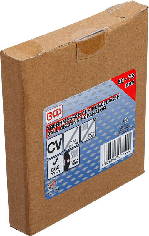 Trennmesser für Kugellager BGS 7749