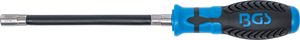 Bit-Schraubendreher für Bits mit flexiblem Schaft | Abtrieb Innensechskant 6.3 mm (1/4") BGS 7829