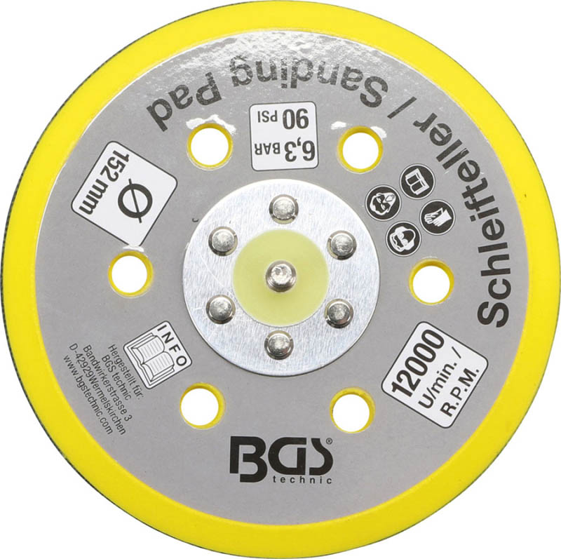 Klett-Teller für Art. 3290. 8688 | Ø 152 mm BGS 8688-23