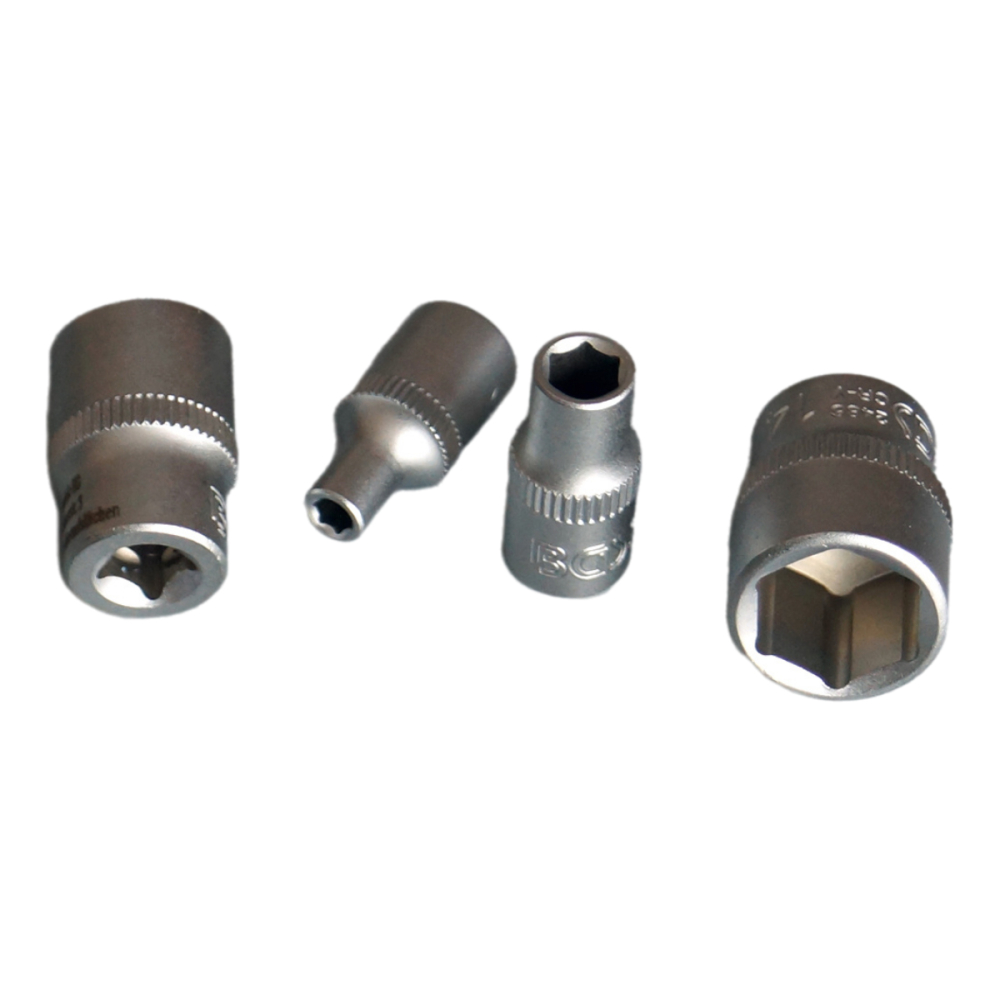 Steckschlüssel Einsatz Sechskant, Antrieb (1/4") SW 10 mm, Sechskant Nuss