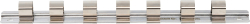 Aufsteckschiene mit 7 Clips | 12.5 mm (1/2