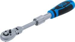 Umschaltknarre. ausziehbar. abwinkelbar | Abtrieb Außenvierkant 6.3 mm (1/4