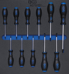 Schraubendreher T-Profil (für Torx) | T6 - T40 | 11-tlg. BGS 4079