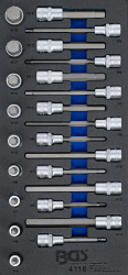 Bit-Einsatz-Satz | Antrieb Innenvierkant 12.5 mm (1/2