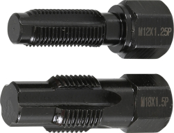 Reparaturwerkzeug für Lambdasondengewinde | M18 x 1.5 mm | M12 x 1.25 mm | 2-tlg. BGS 65591