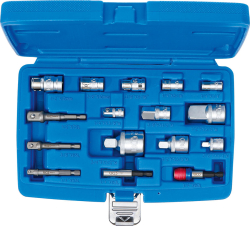 Bit-Adapter- / Steckschlüssel-Adapter-Satz | 16-tlg. BGS 6779