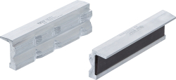 Schraubstock-Schutzbacken | Aluminium | Breite 100 mm | 2-tlg. BGS 6796
